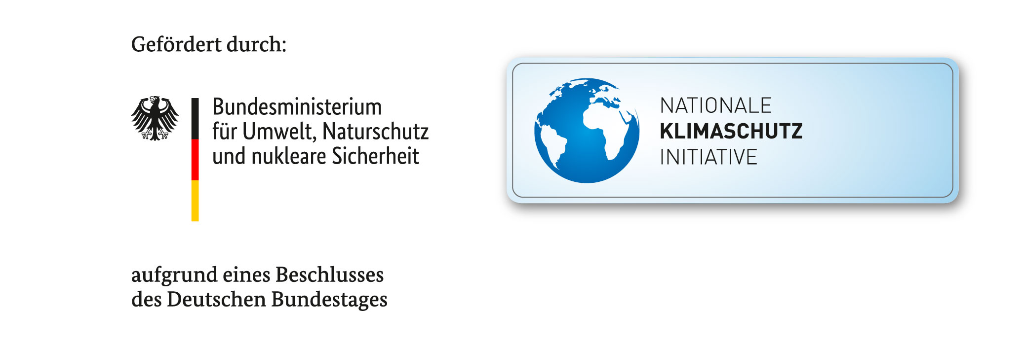 Gefördert durch: Bundesministerium für Umwelt, Naturschutz und nukleare Sicherheit aufgrund eines Beschlusses des Deutschen Bundestages; Nationale Klimaschutzinitiative